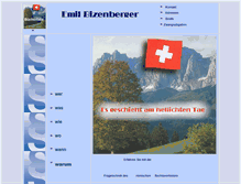 Tablet Screenshot of bizenberger.ch